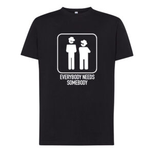 Everybody needs somebody blues brothers t-shirt man Black